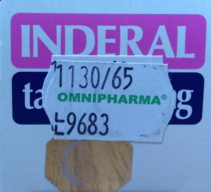 Inderal Tablets 40mg